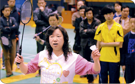 韓愛萍回国执教  羽毛球