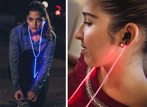 《Glow 發光耳機》  科技新知