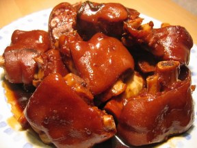 红烧猪蹄  中菜 + 西式美食