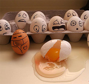 蛋黄是散的，是假鸡蛋？  推理題 + 為什么?