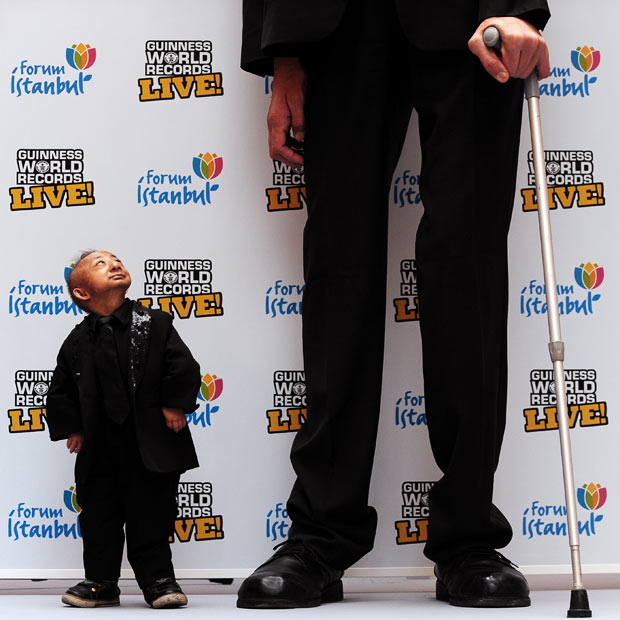 世界上最矮的人  世界奇闻