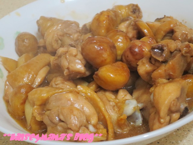 粟子炆雞  中菜 + 西式美食