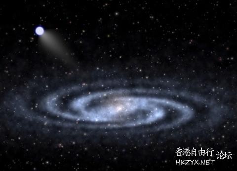 银河系速度的超高速恒星  天文探討