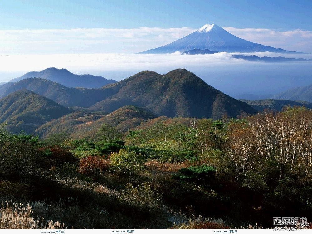 日本富士山风景图片  World Travel 世界旅遊
