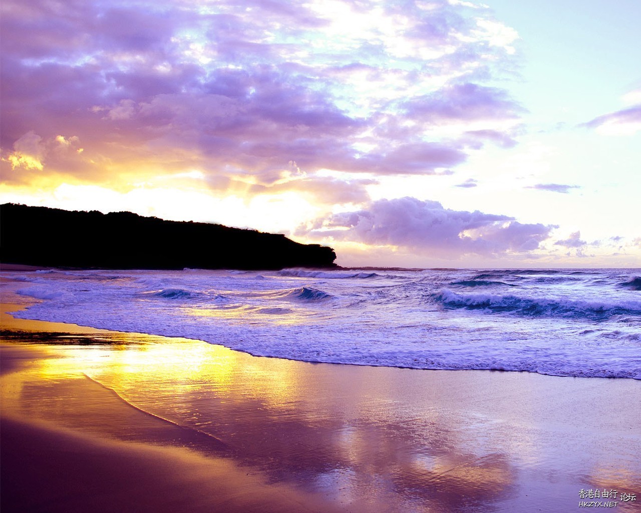 陽光似海到灘  Sunset 夕陽