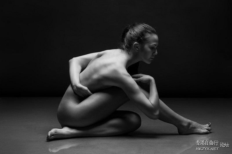 人体魅力的黑白裸体摄影  Human portrait 人体寫真