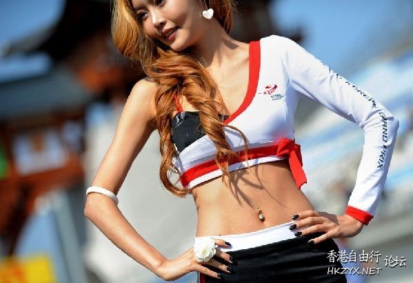 韩国 赛车女郎闪耀  貼上 精華分享