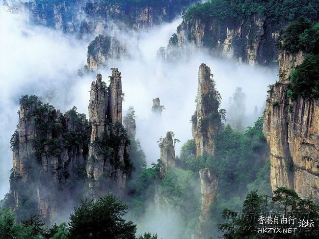 玻璃栈道-天门山  ChinaTravel 中國觀光景點