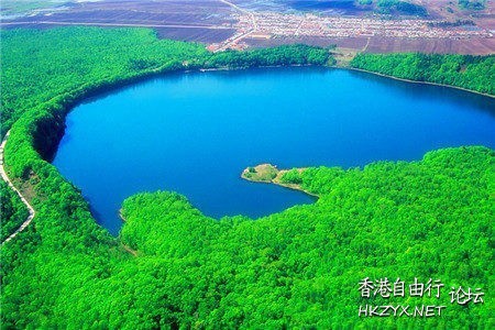 湖光岩-落葉無影蹤  ChinaTravel 中國觀光景點