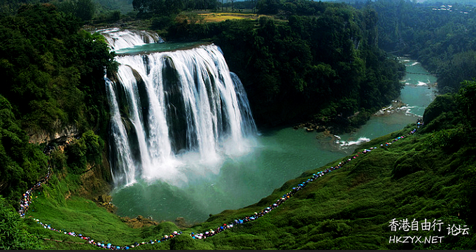 黃果山瀑布  ChinaTravel 中國觀光景點