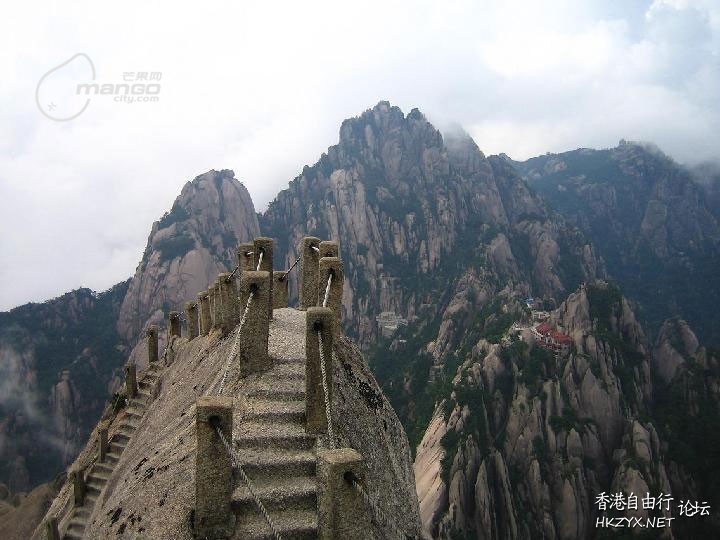 莲花峰位于黄山  ChinaTravel 中國觀光景點