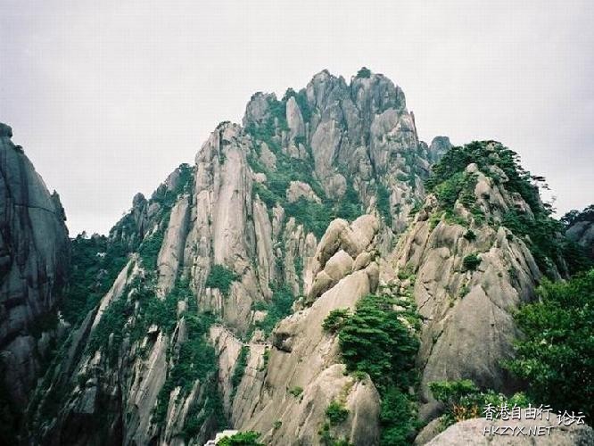 莲花峰位于黄山  ChinaTravel 中國觀光景點