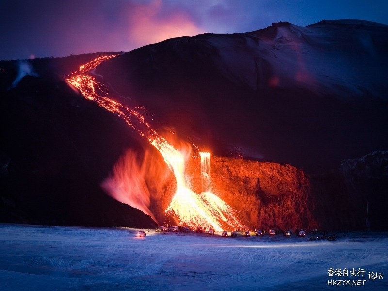 火山噴發高清拍攝  Photography 攝影特區