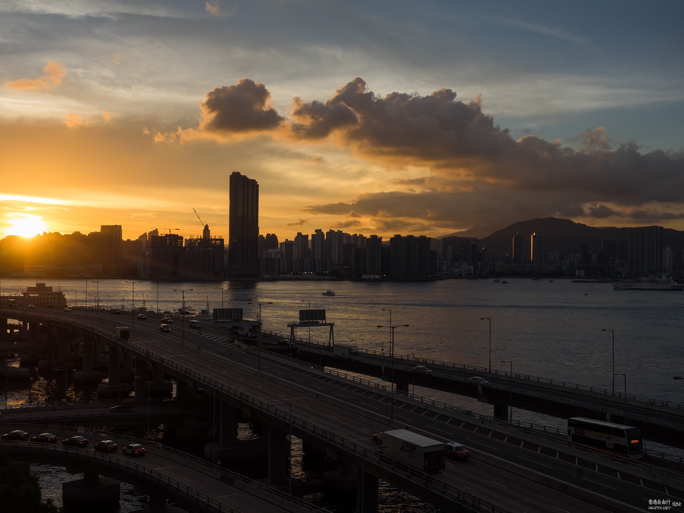 望出窗就影到美景-H.K.  H.K.Sunset 香港夕景