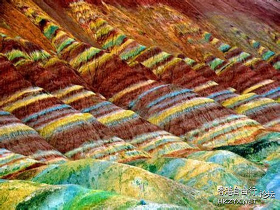 张掖丹霞国家地质公园  ChinaTravel 中國觀光景點