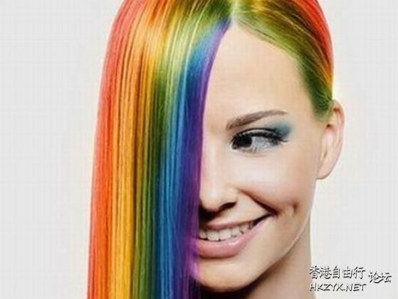 Colorful High Twisted Hair  Hair Styles+Hair Weaving 織髮