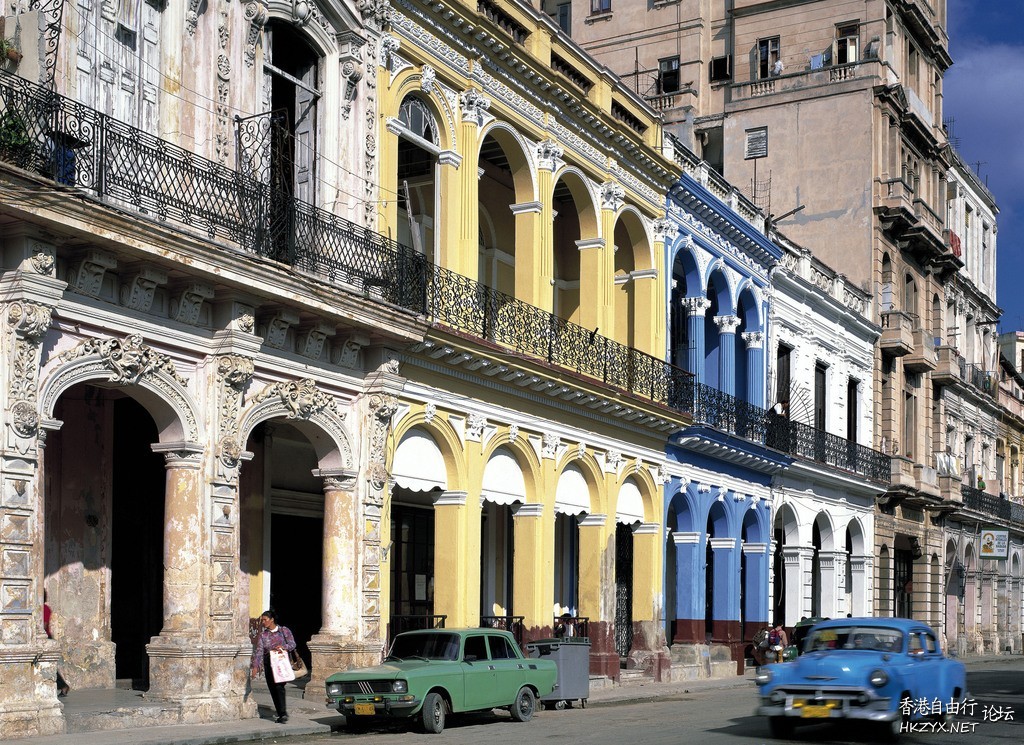 古巴最美的風景在街上  World Trave...欧美