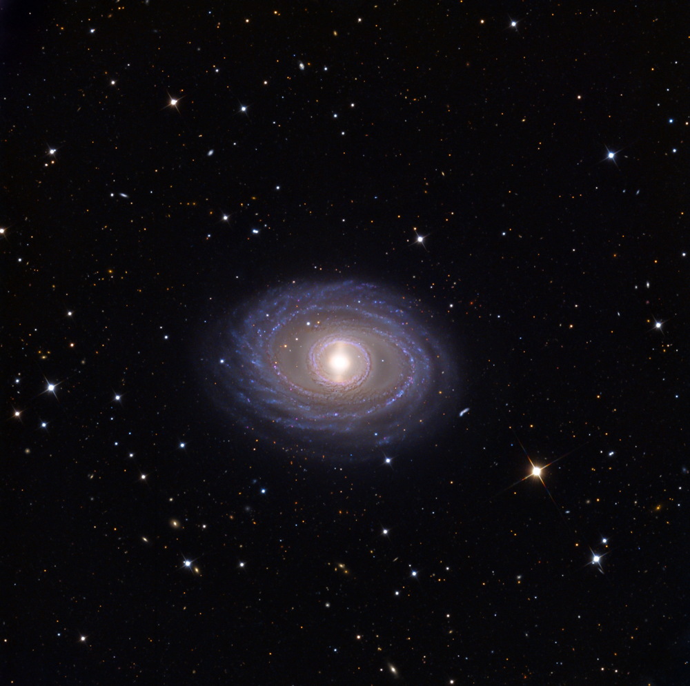 旋涡星系 NGC 1398  天文探討