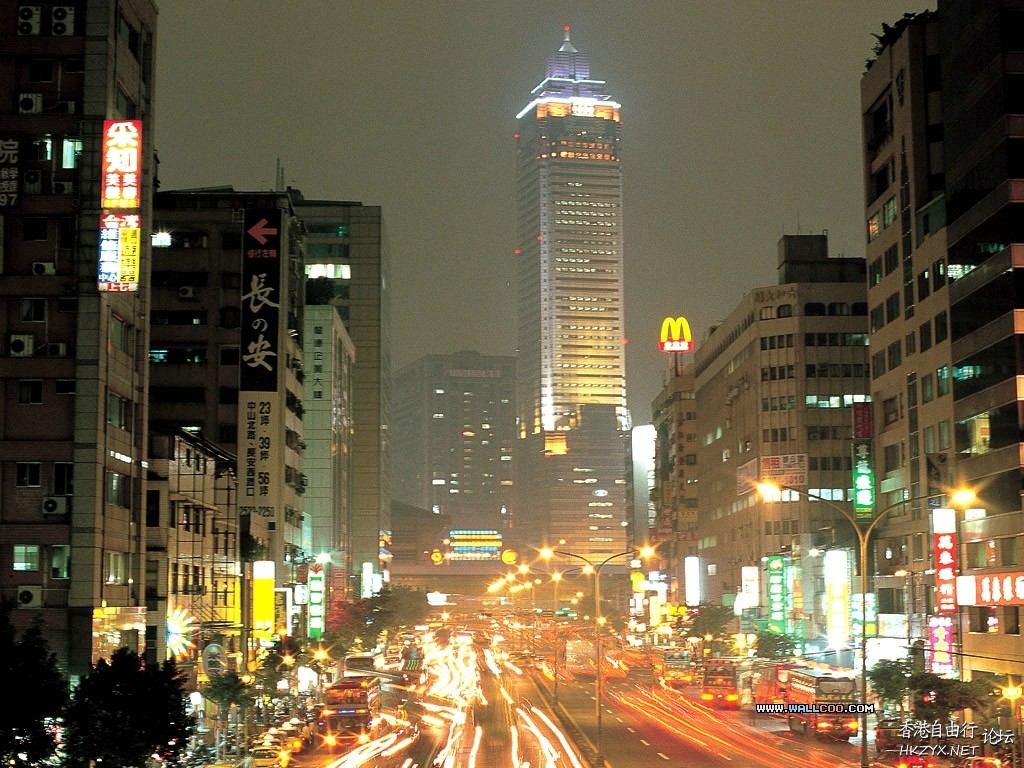黑夜迷人的台北  ChinaTravel 中國觀光景點