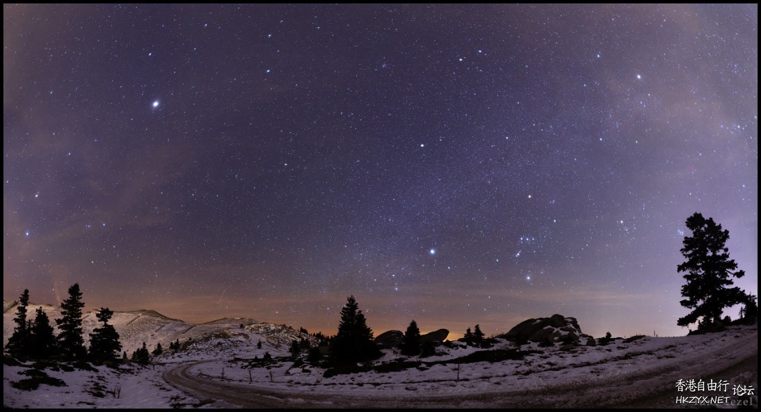 Bright winter sky  天文探討