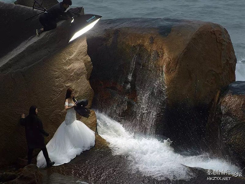 拍出婚紗攝影的宏大氣勢  攝影技術研討